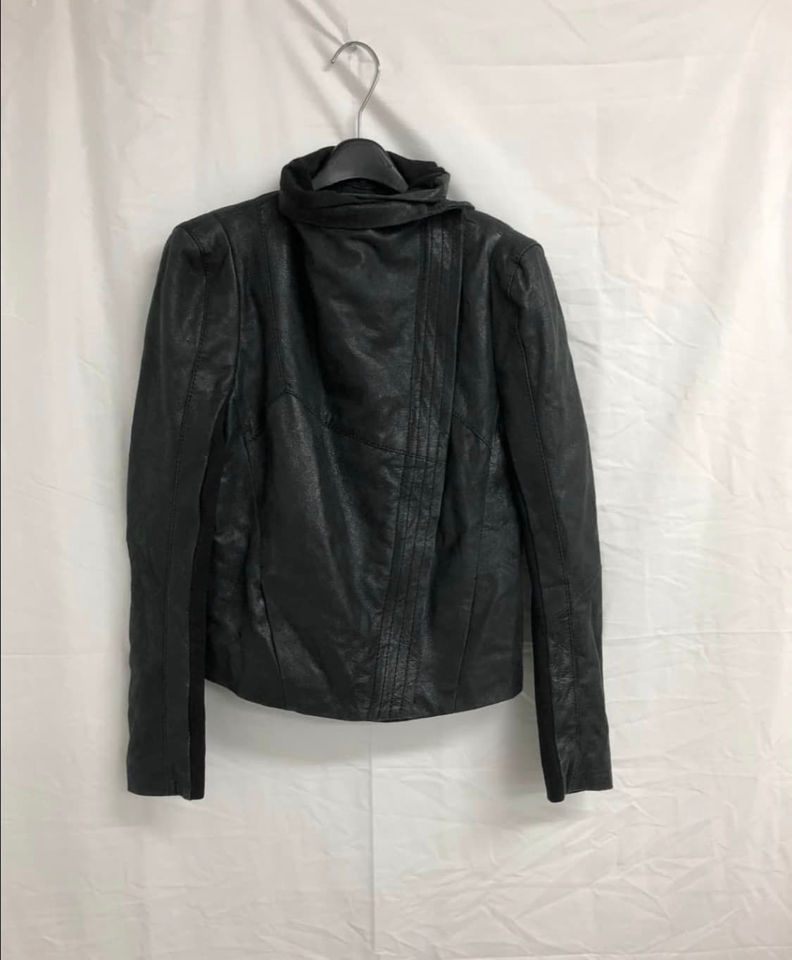 Maje 하이넥 레더자켓 상품이미지2