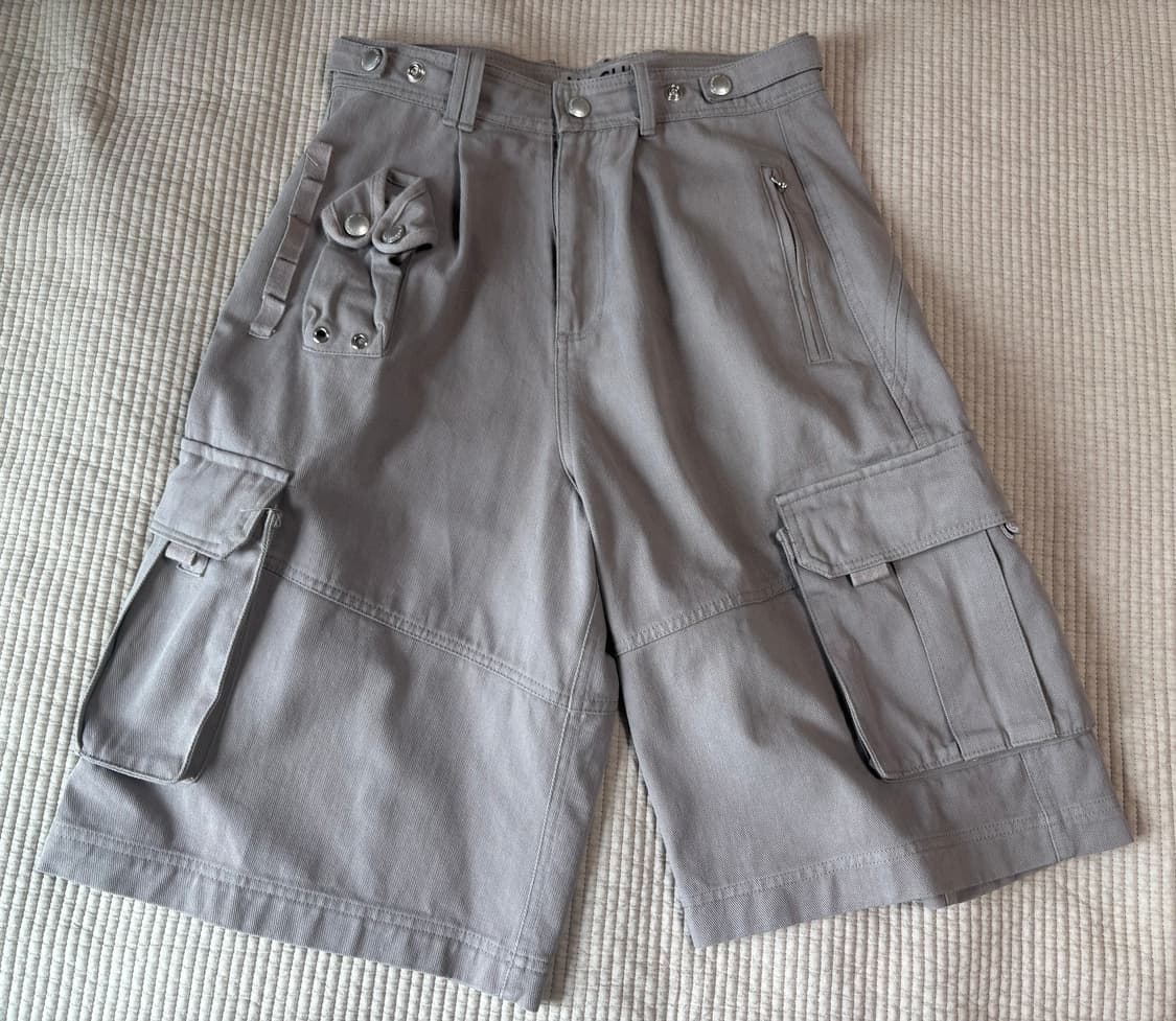 나체 버뮤다 팬츠 빈티지 베이지 0 사이즈  상품이미지2
