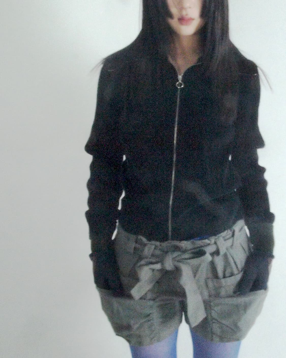 Codes combine ribbon wool shorts 상품이미지7