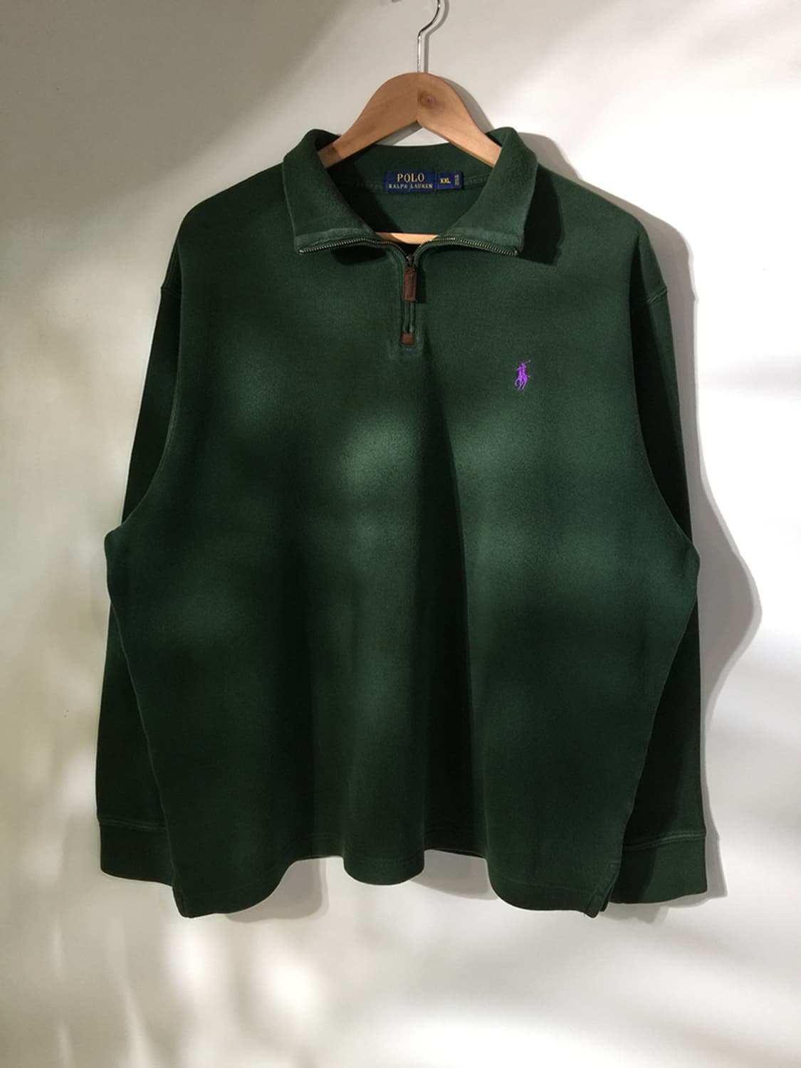 (MAN) 폴로랄프로렌 스웻 반집업 XL 상품이미지5