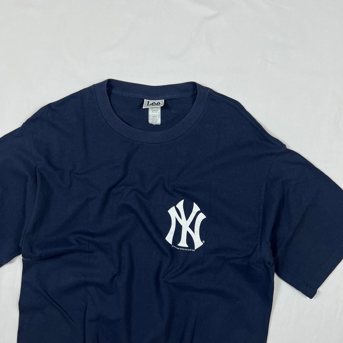 2002년도 mlb ny양키즈 로고 반팔티 상품이미지2