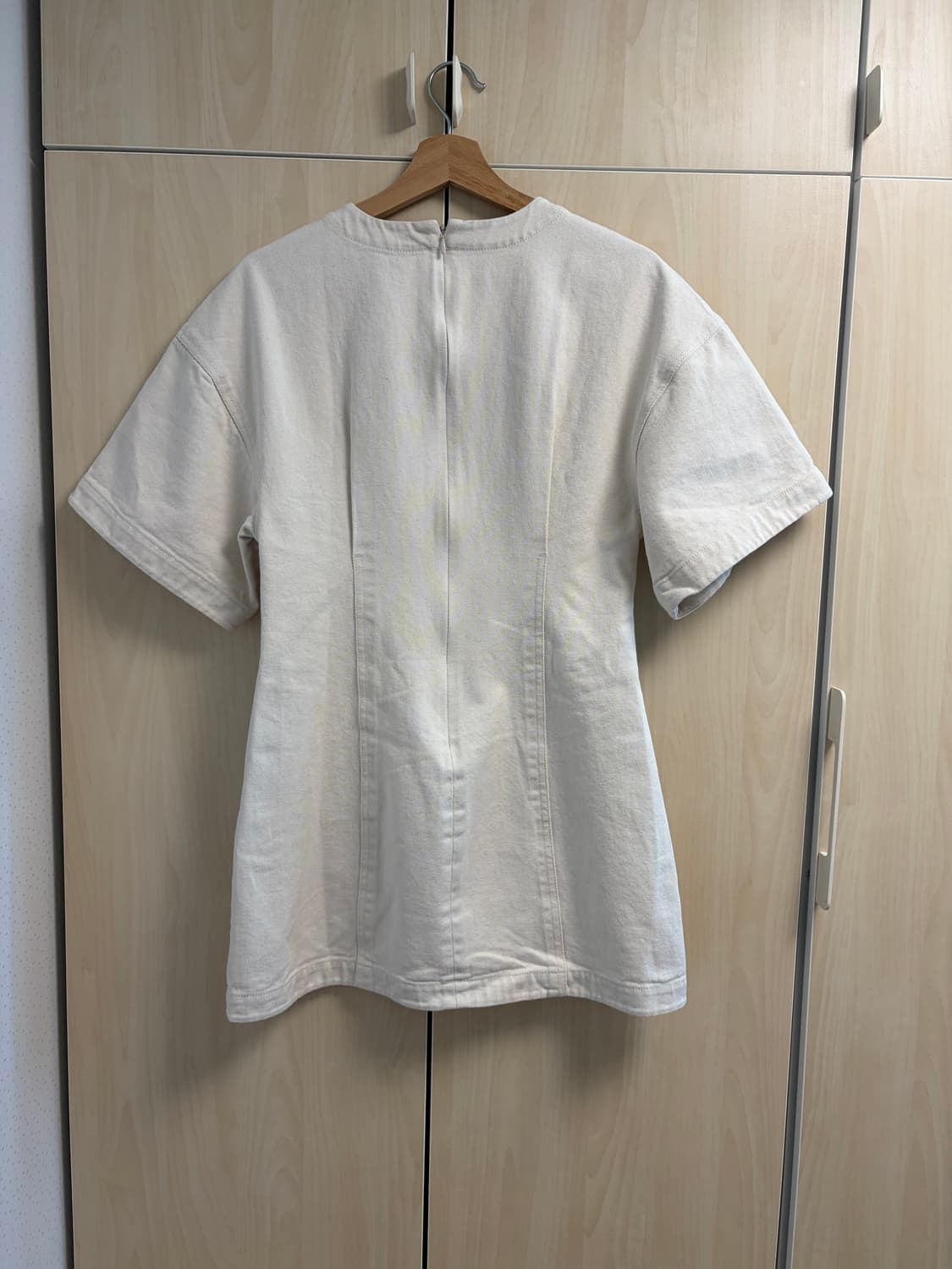 앤아더스토리즈 화이트 데님 미니 드레스 EUR S 상품이미지2