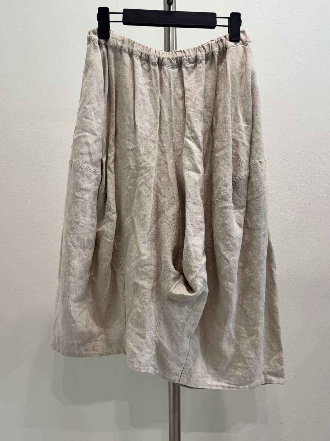 꼼데가르송 꼼꼼 14ss 린넨 와이드 도넛 팬츠 스커트 상품이미지4