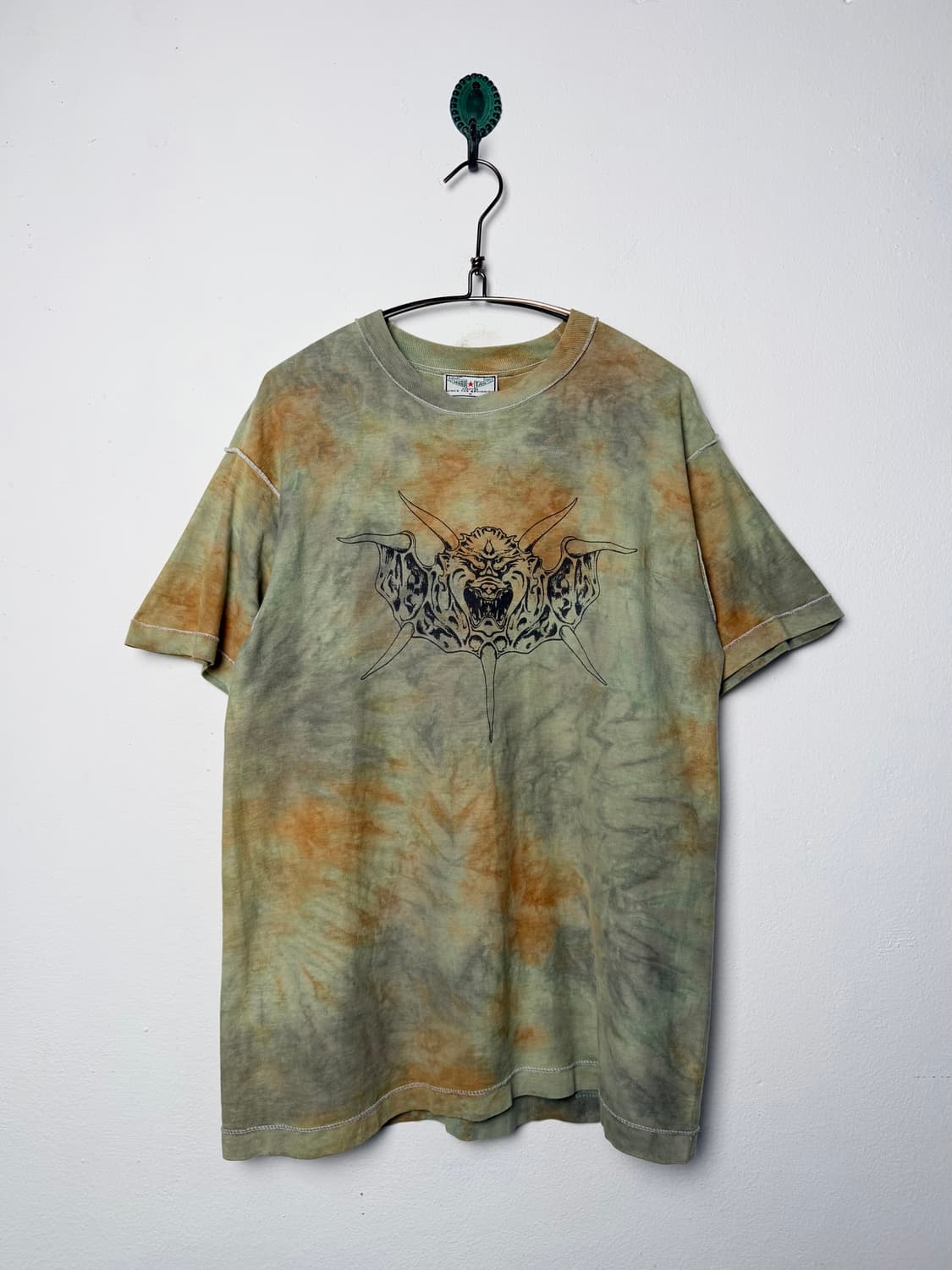 90s HARD TAIL 아웃 스티치 티셔츠 (MADE IN USA) 상품이미지1