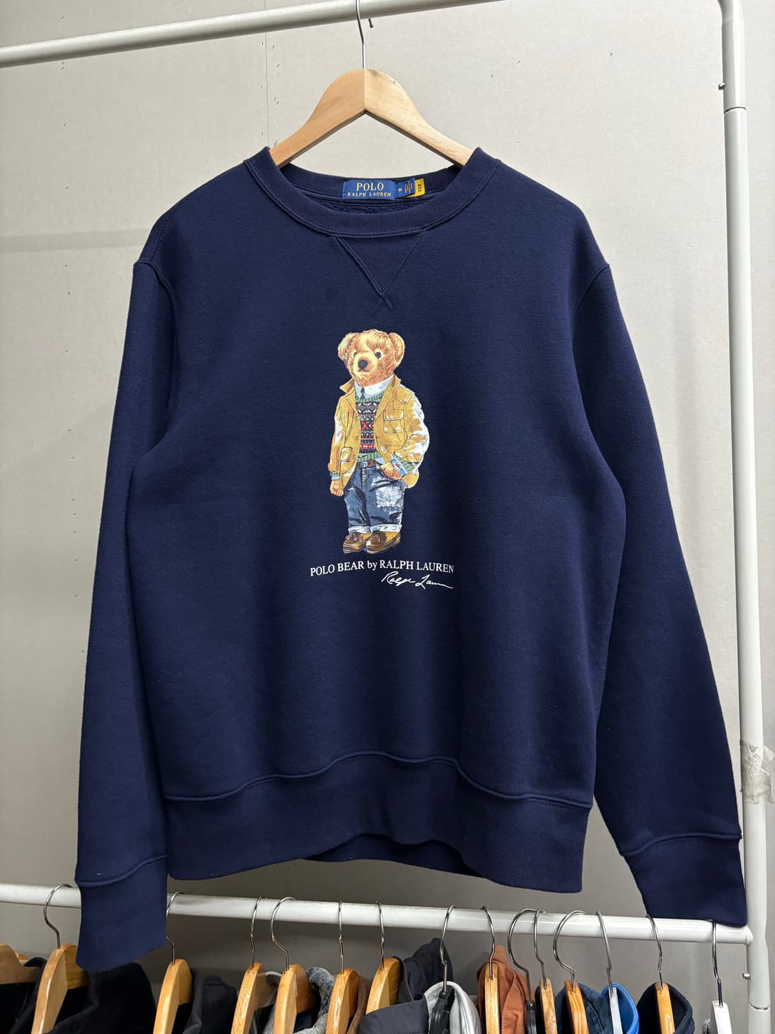 폴로 베어 네이비 스웻셔츠 상품이미지2
