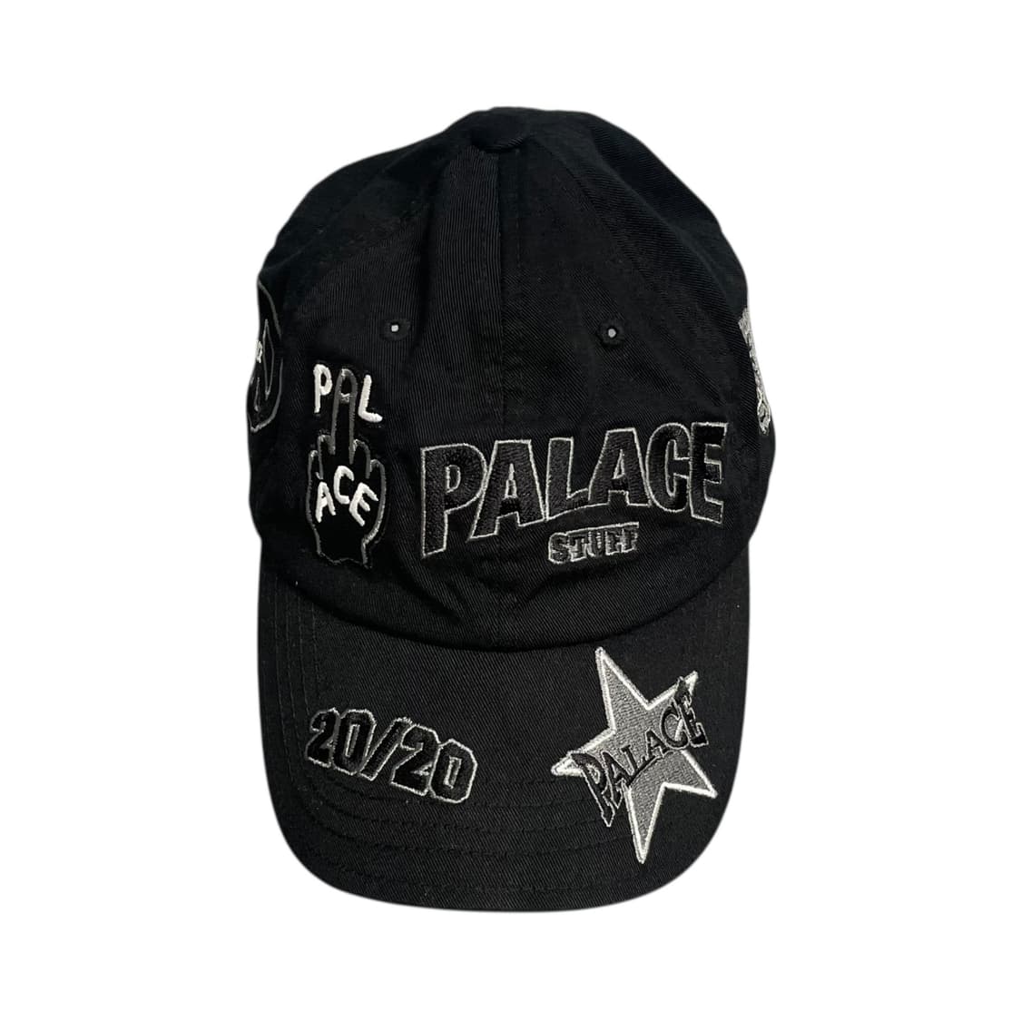 팔라스 Palace 멀티 팩 6패널 볼캡 블랙 상품이미지2