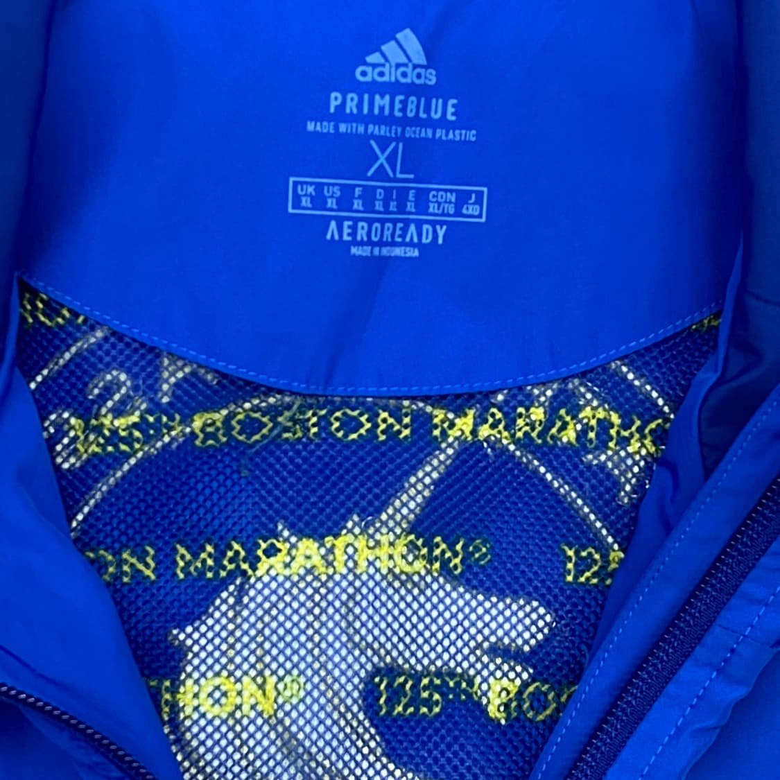 레어 미국빈티지 아디다스 125th 보스턴마라톤 바람막 상품이미지9