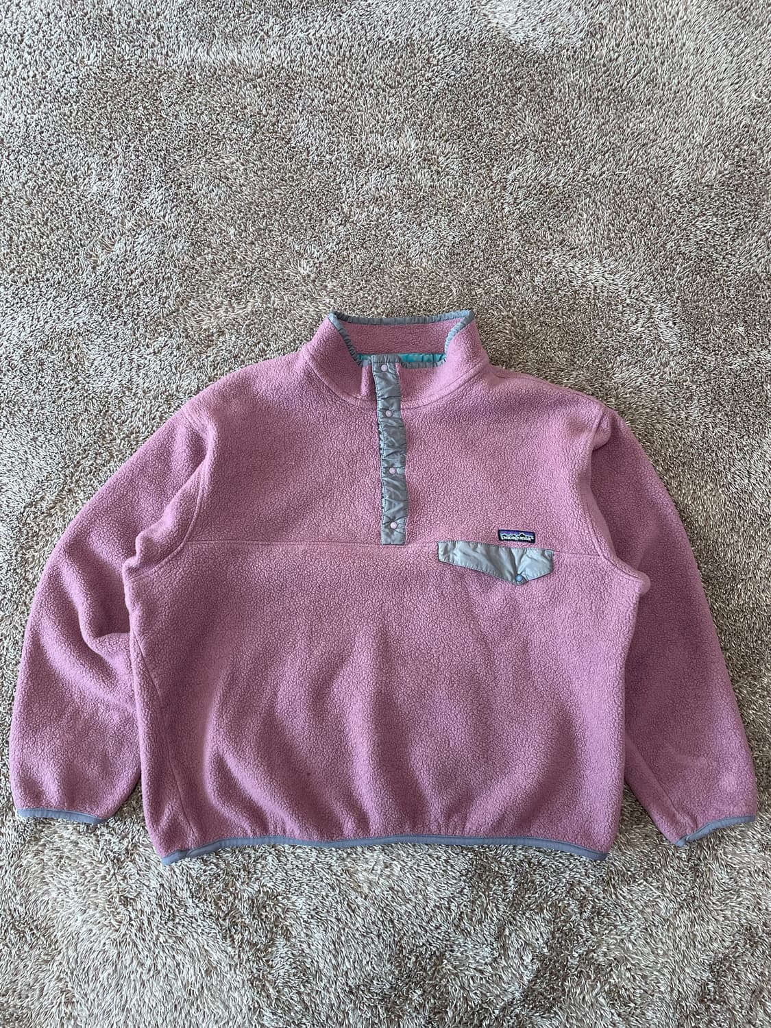 90s Patagonia synchilla 빈티지 신칠라 라벤더 상품이미지1