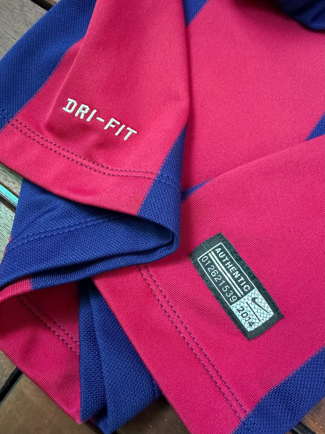 14-15 바르셀로나 홈 긴팔 새제품 상품이미지7