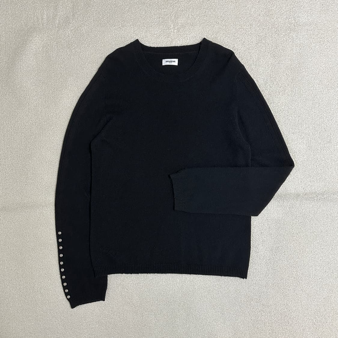쟈딕앤볼테르 울 캐시미어 스터드 스웨터 상품이미지1