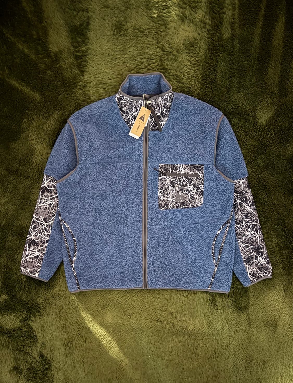 [XL] 앤드원더 X 아디다스 테렉스 플리스 자켓 블루 상품이미지1