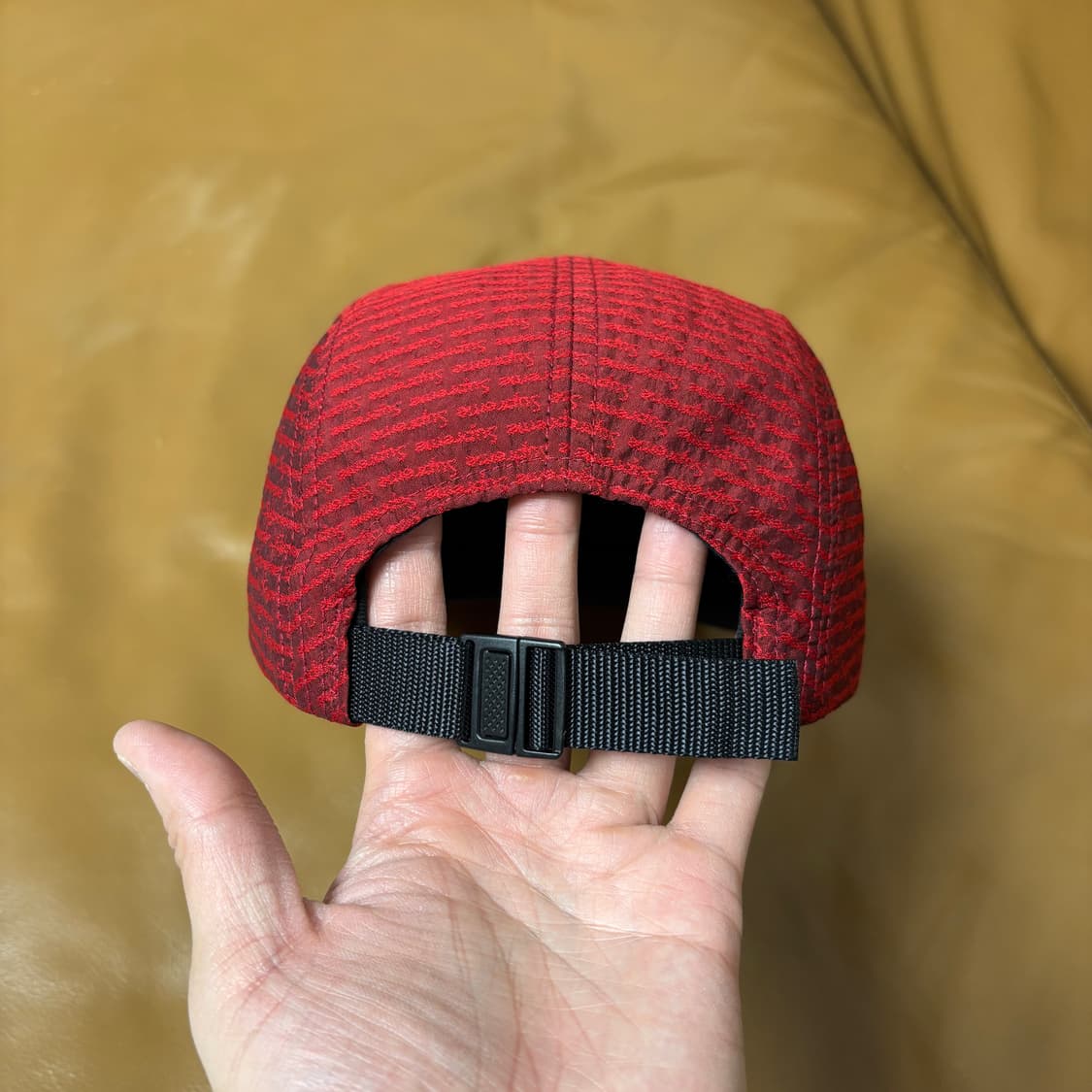 슈프림 캠프캡 모자 박스로고 리피터 레드 상품이미지7