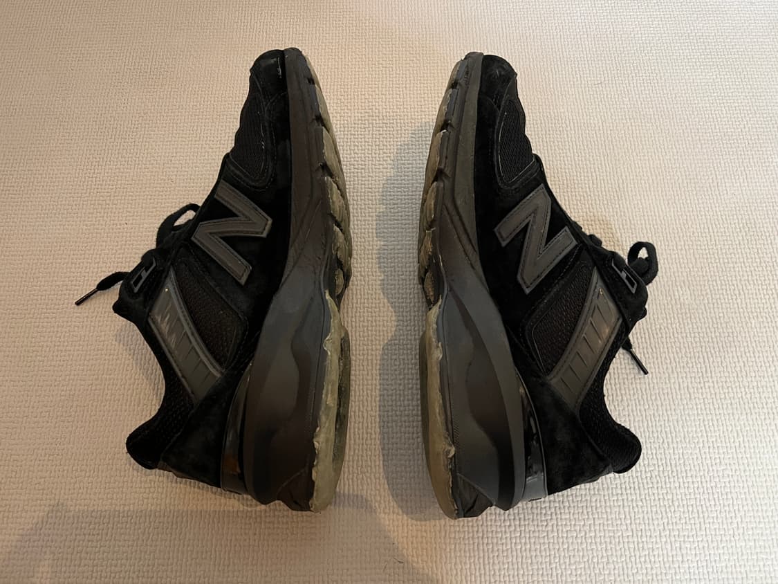 무료배송 - Made in USA 뉴발란스 990v5(트리플블랙) 270 상품이미지10