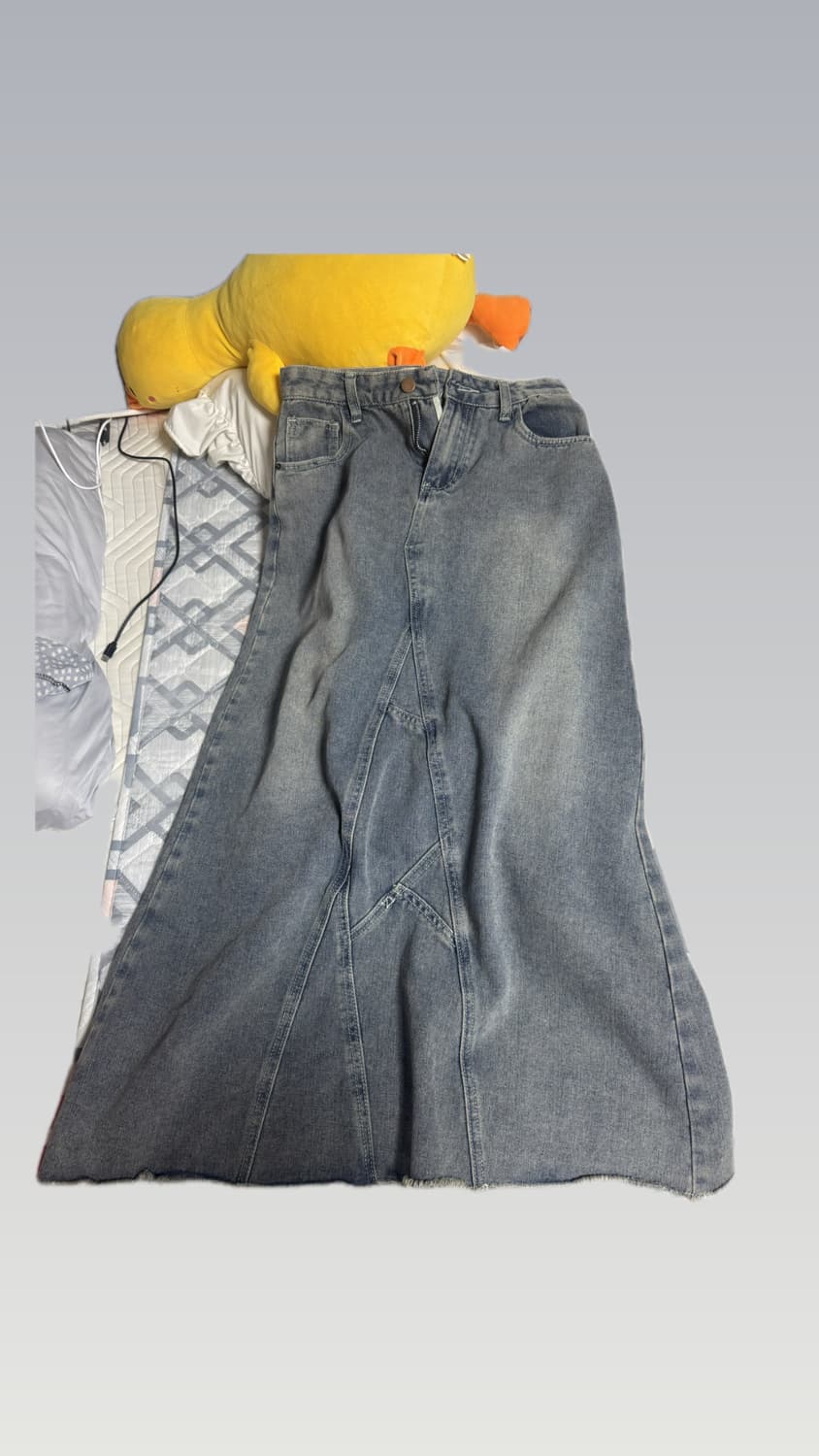 청 롱치마 상품이미지1