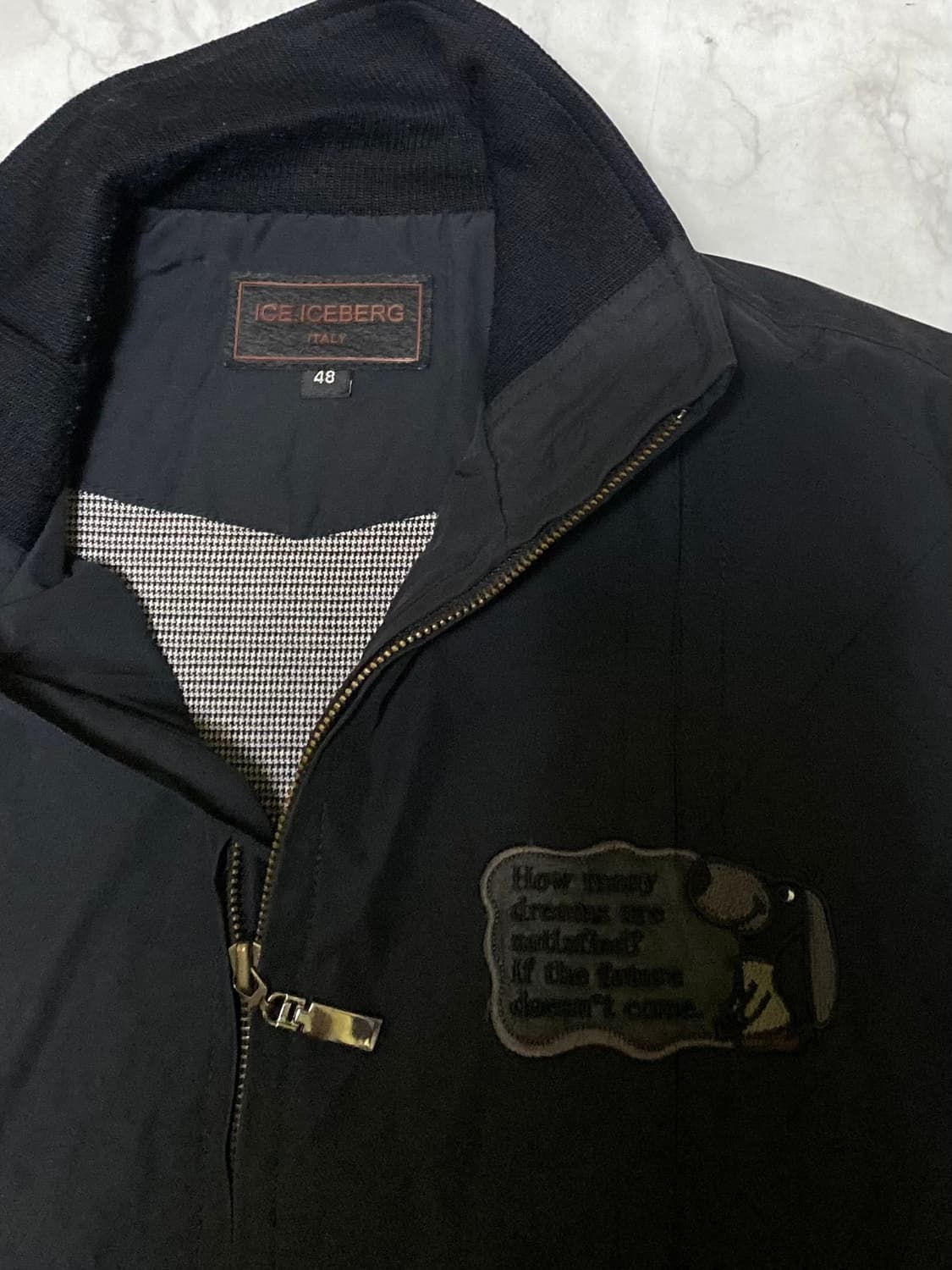 아이스버그 빈티지 블루종 자켓 100 상품이미지3