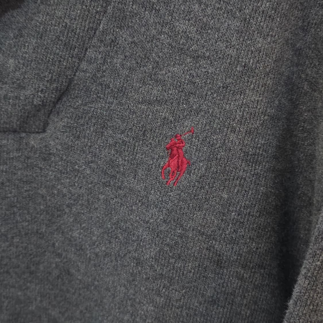 폴로랄프로렌 숄카라 엘보우패치 스웨터- XL사이즈 상품이미지4