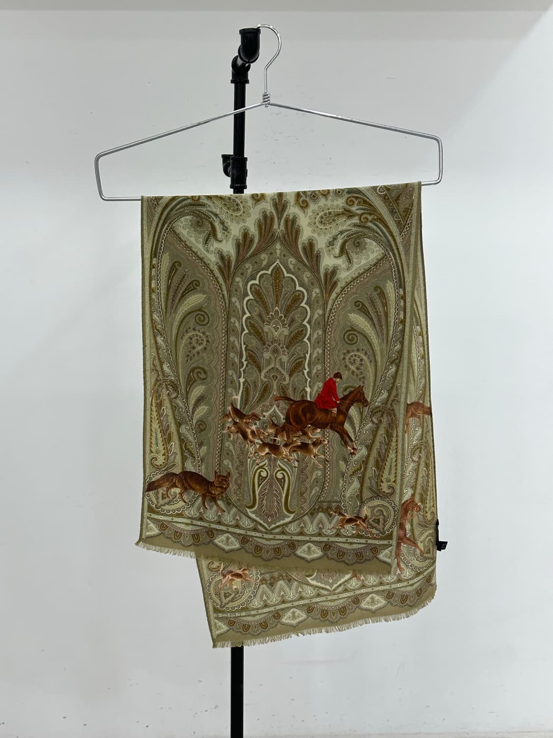 에트로 울 실크 머플러 상품이미지2