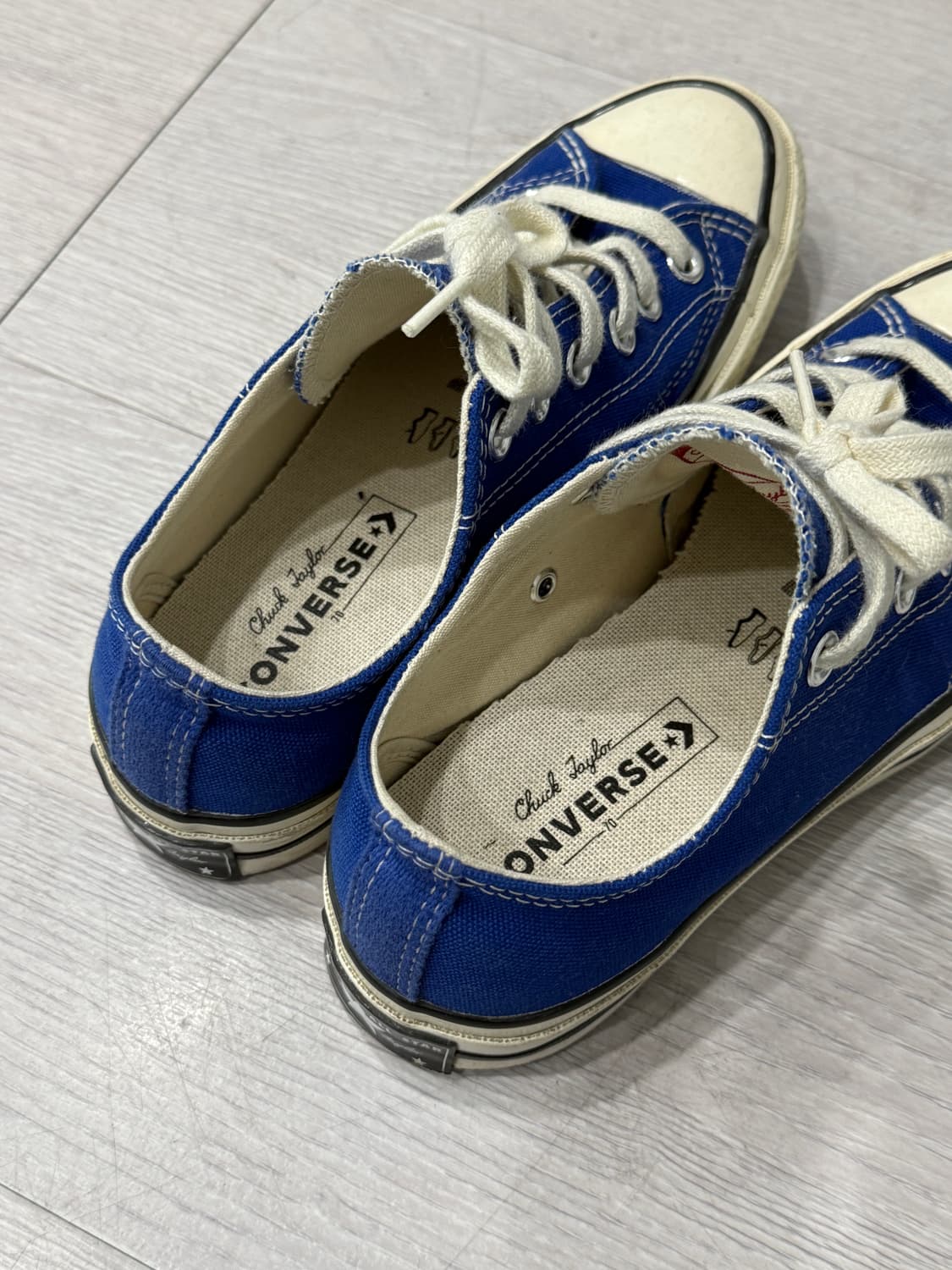 컨버스 척테일러 로우 블루 235 상품이미지3