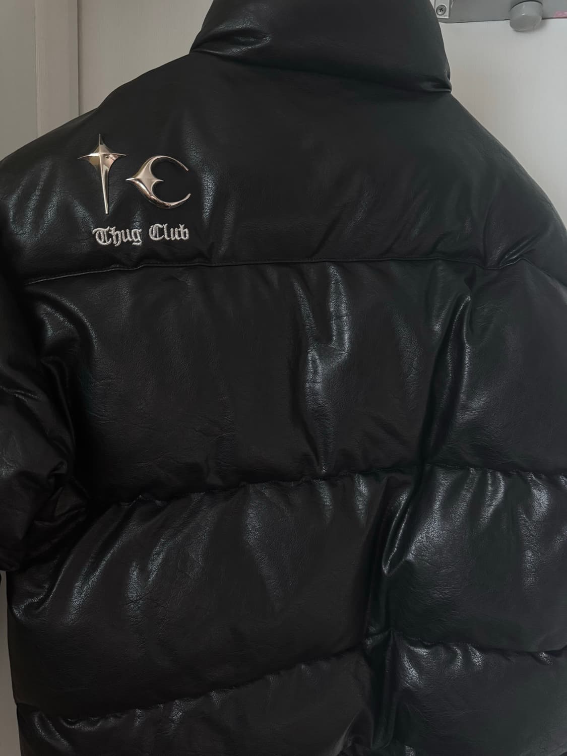 떠그 클럽 레더 패딩 1사이즈 상품이미지5