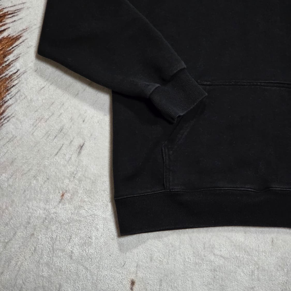 마크곤잘레스 오버핏 블랙 후드티 상품이미지3