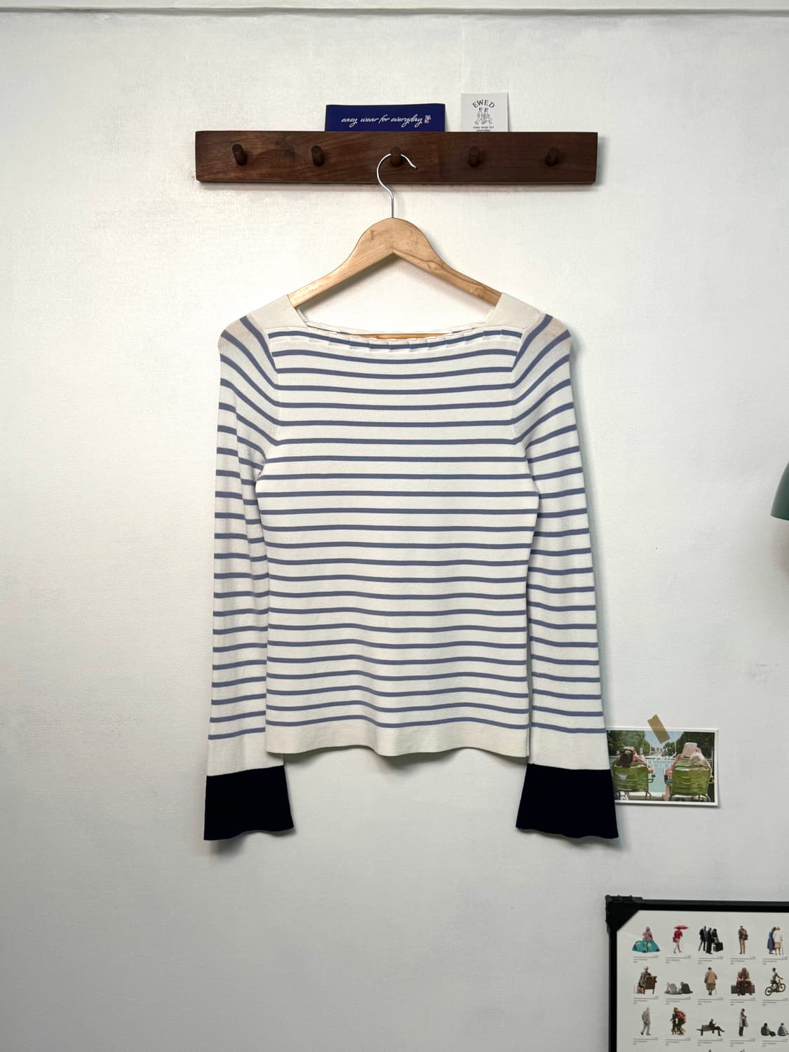 클럽모나코 스트라이프 니트/N114 상품이미지1