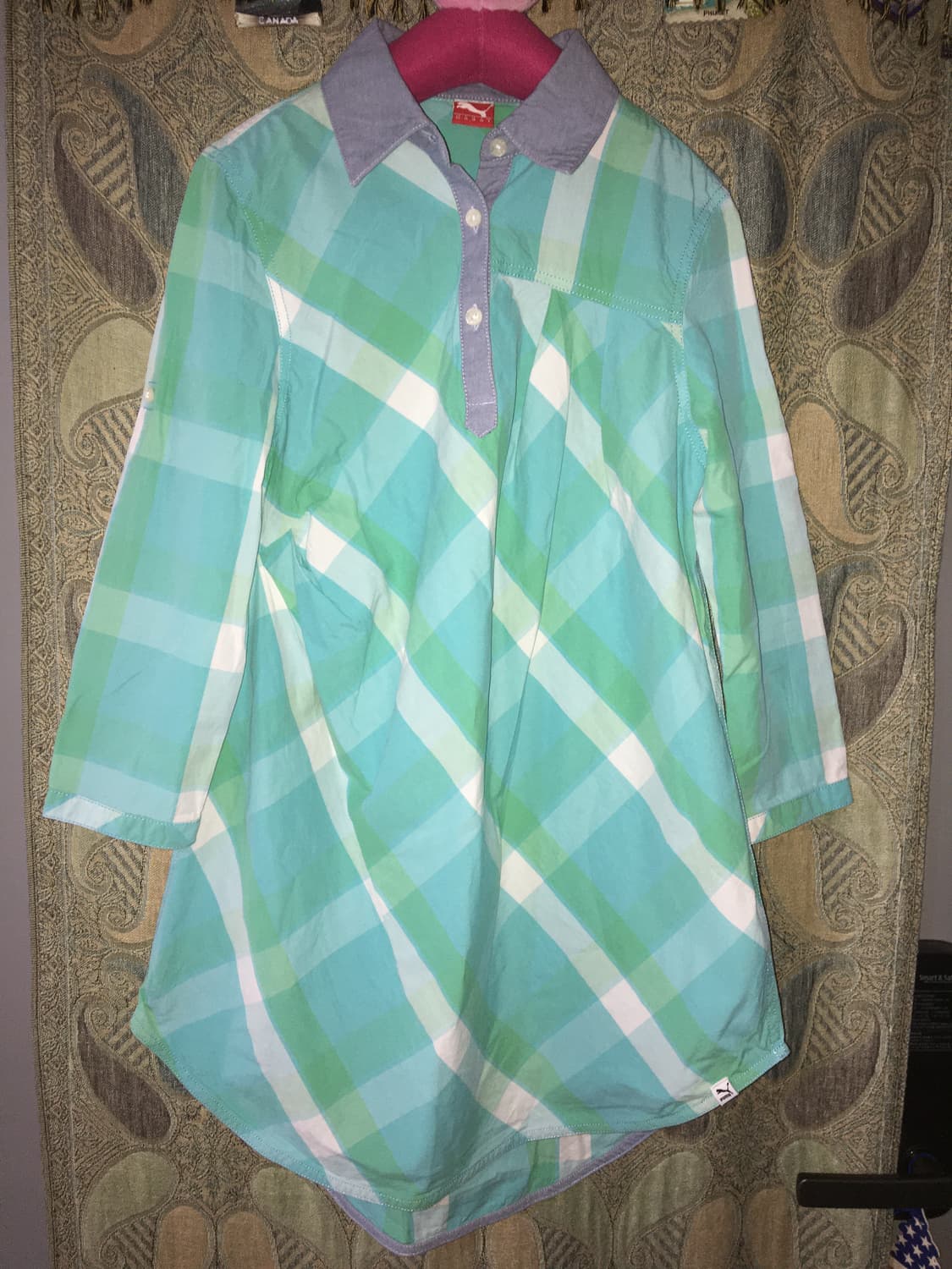 Puma mint check one piece  상품이미지2