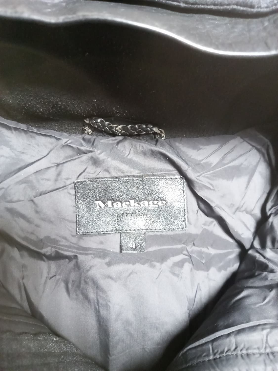 맥케이지 자이르  남성패딩  M 상품이미지2