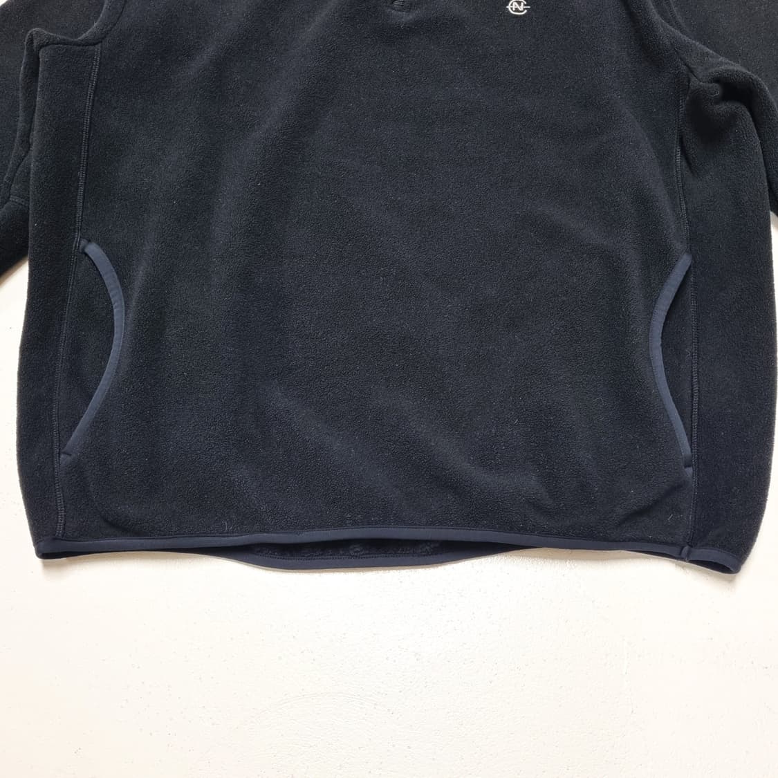 빈티지 NAUTICA 하프집 플리스 블랙 - L 상품이미지5