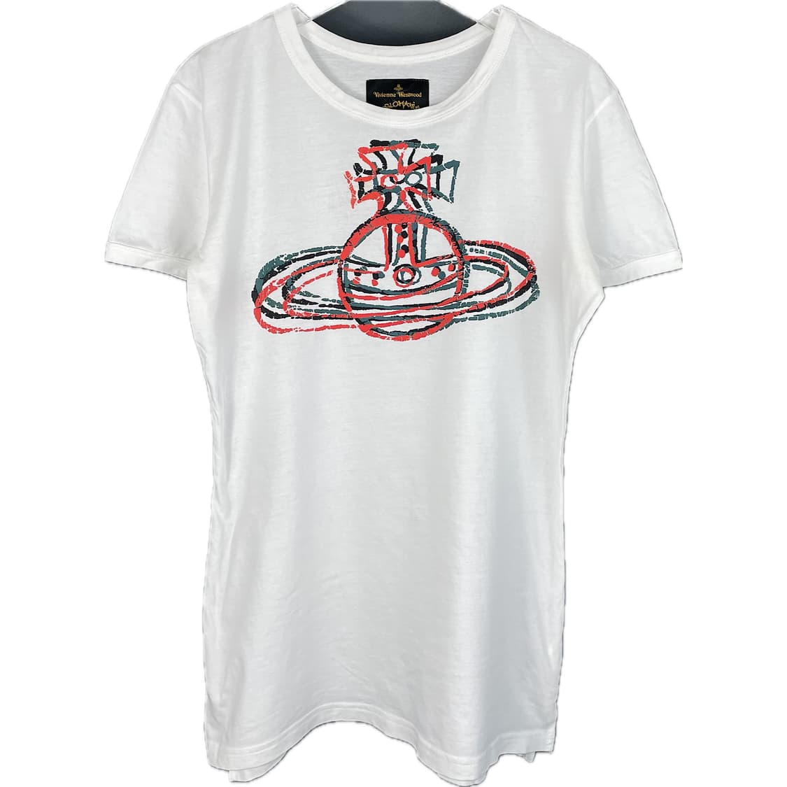 [S] 비비안 웨스트우드 로고 프린팅 반팔 티셔츠 상품이미지1
