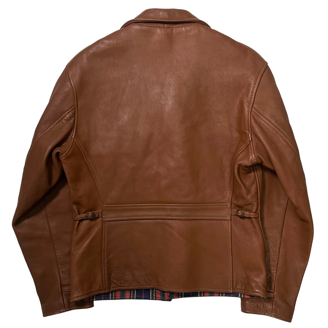웨어하우스 레더 스포츠 자켓 브라운 (L) 상품이미지2
