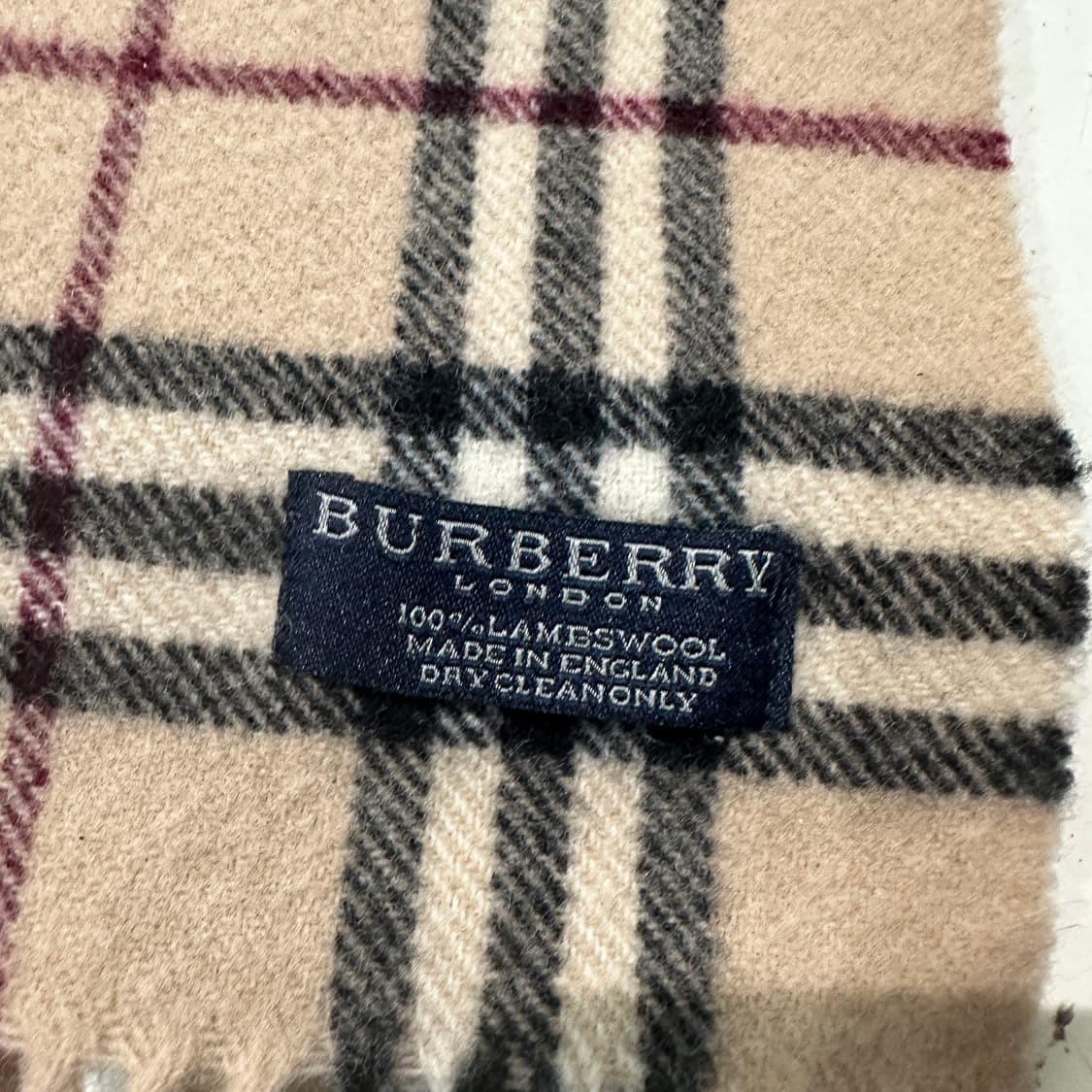 버버리 램스울 목도리 상품이미지2