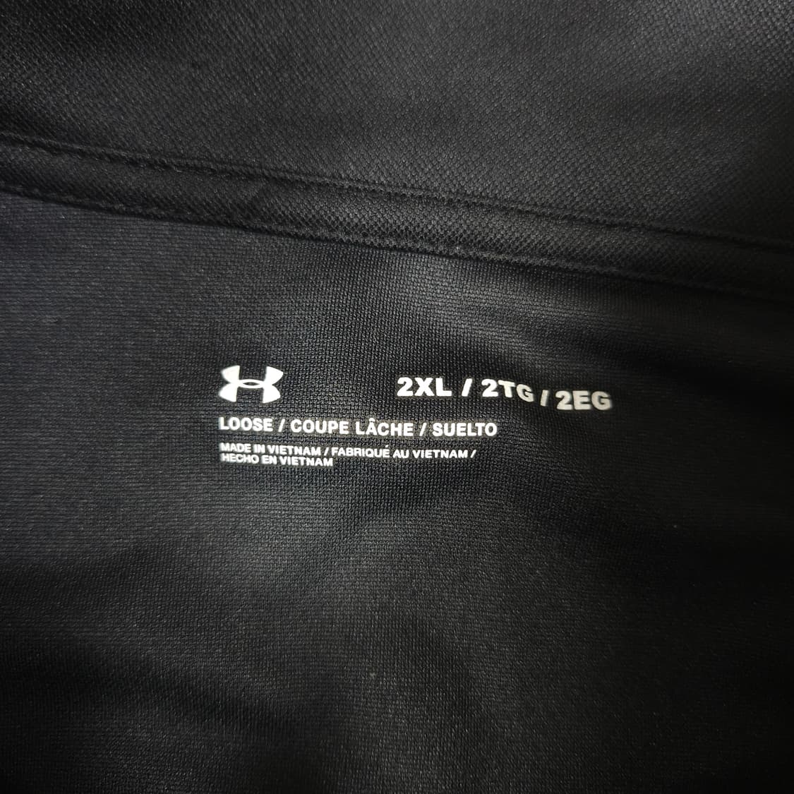 언더아머 오버핏 져지 블랙 상품이미지4