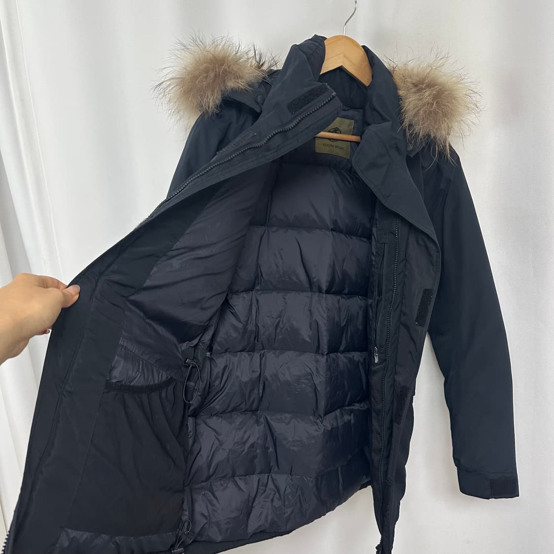 코오롱스포츠 남자 솜빵빵 패딩점퍼 거위털 95 상품이미지6