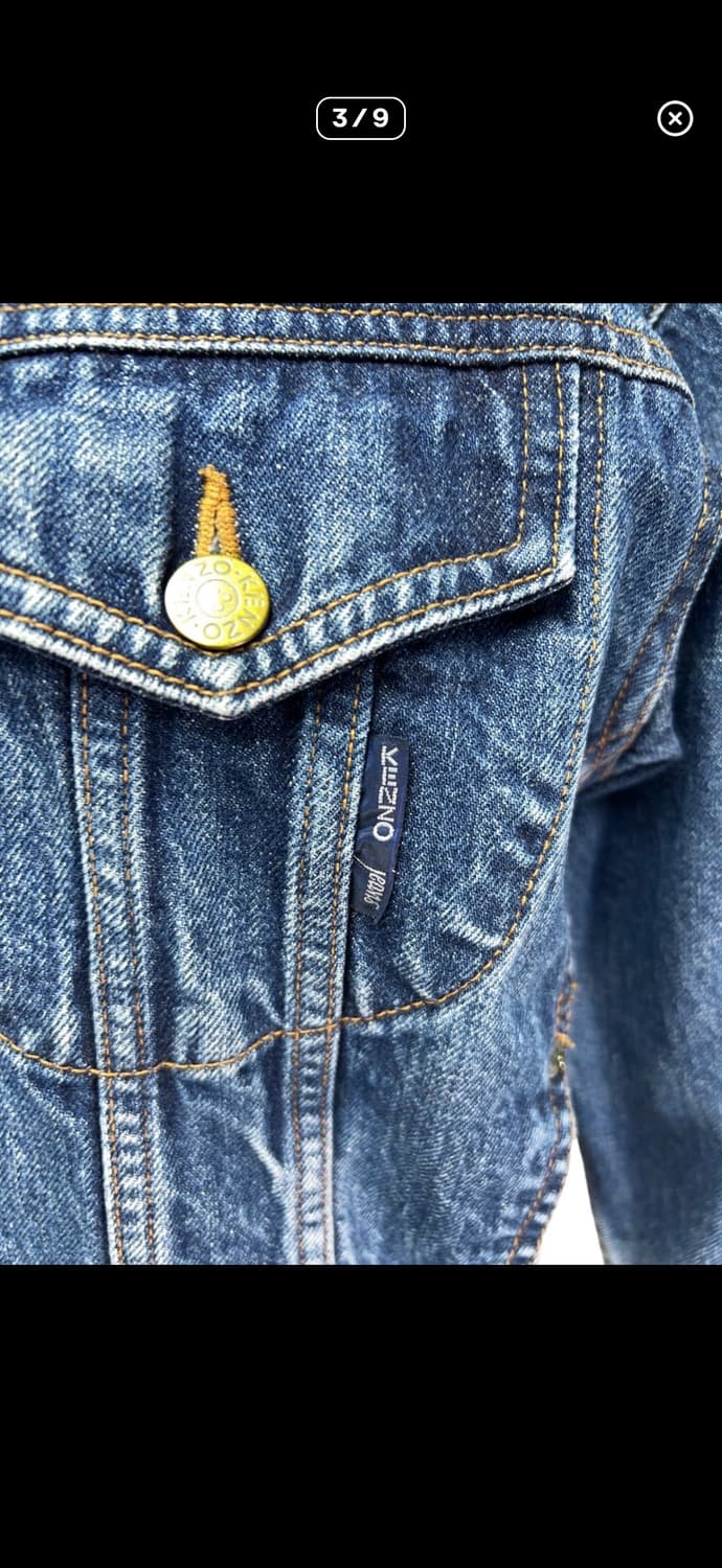 kenzo denim jacket 겐조 데님 자켓 상품이미지3