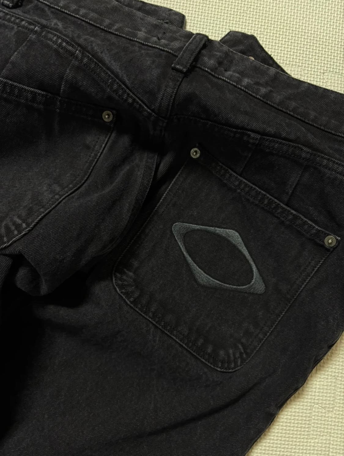 미스치프 롬버스 데님블랙 상품이미지2