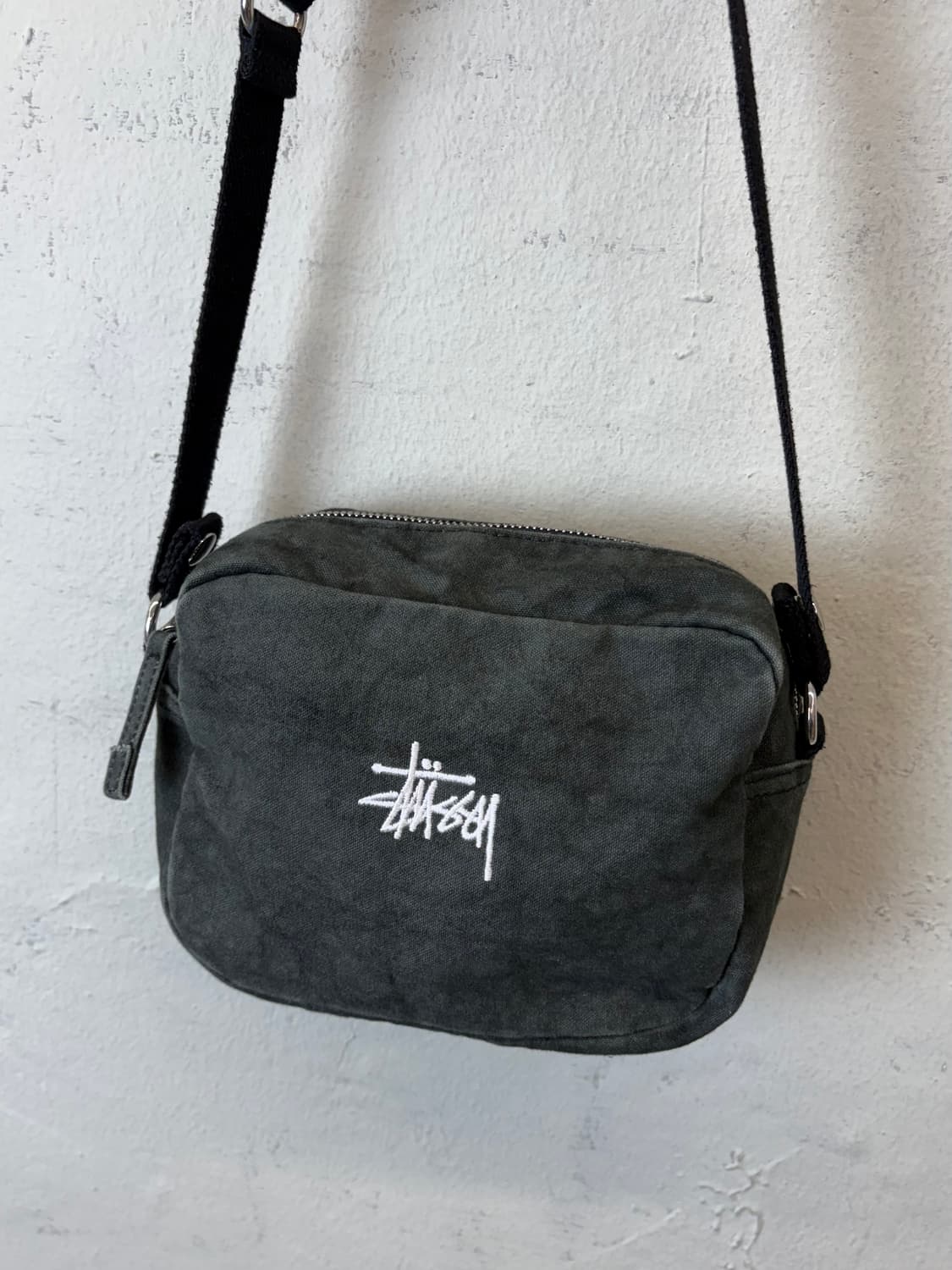 스투시 워시드 캔버스 사이드 파우치 상품이미지4