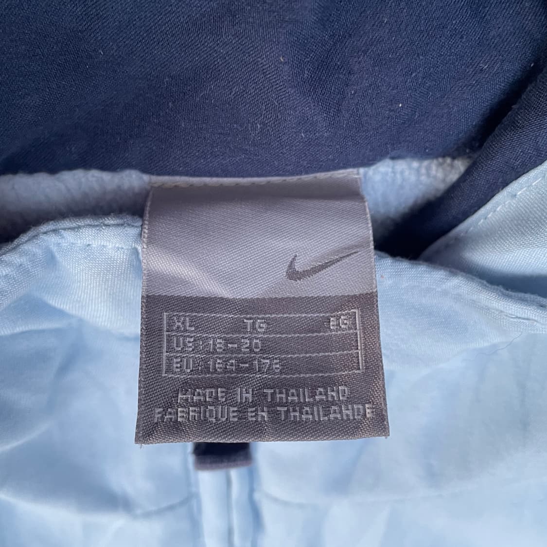 00s 나이키 대장급 빅로고 올드스쿨 아노락 트랙자켓 바람막이 실측 L 상품이미지8