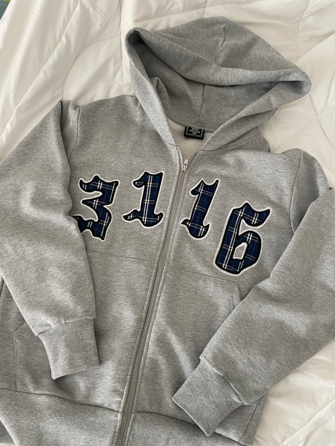 always do what you should do 3116 후드집업s 상품이미지1