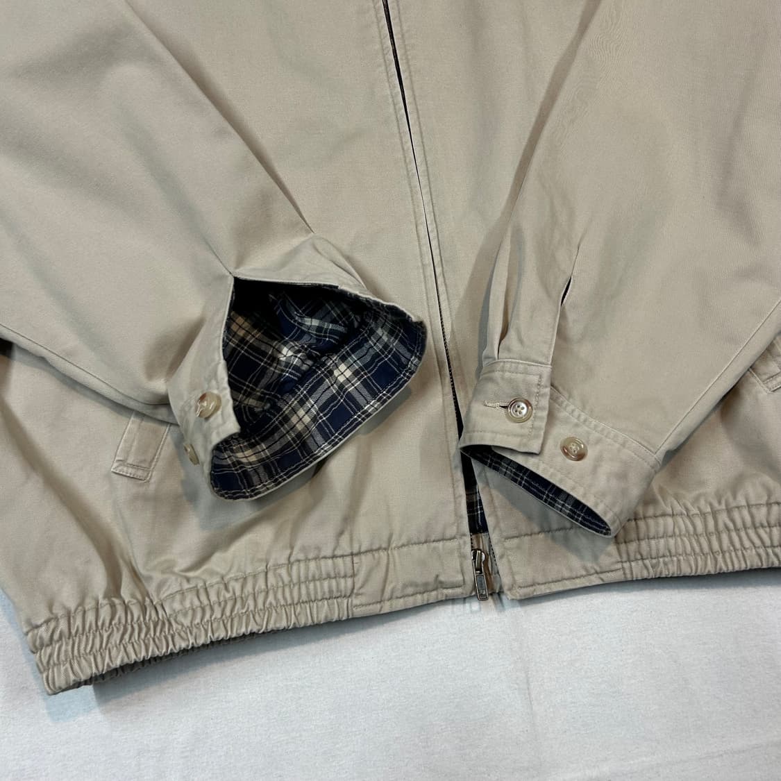 XL) 폴로 랄프로렌 베이포트 스윙탑 코튼 자켓 체크 안감 상품이미지4