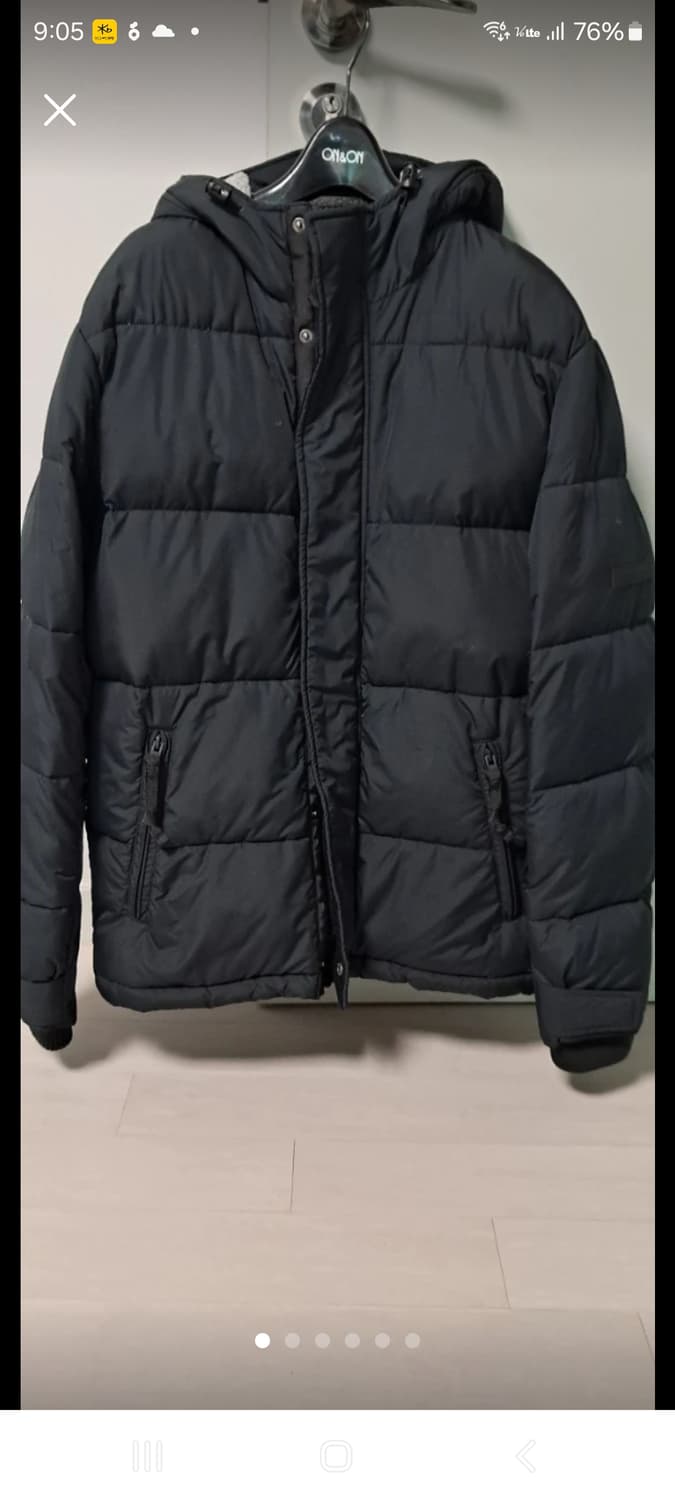 아메리칸이글블랙푸퍼패딩. M 상품이미지1