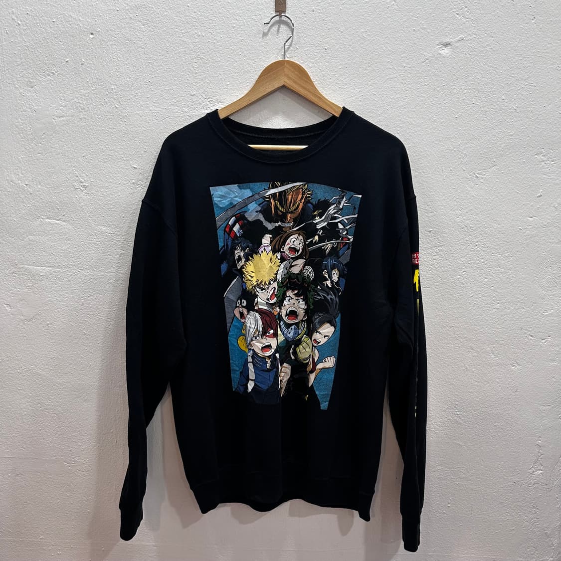 나의히어로아카데미아 라이센스 프린팅 스웻셔츠L 상품이미지6
