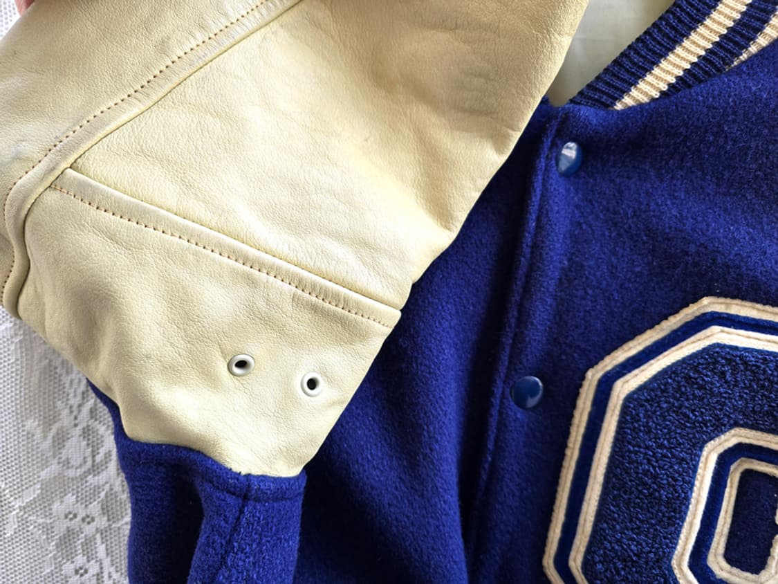 60-70s 라슬러 니팅 레터맨 바시티 (made in usa) 상품이미지9