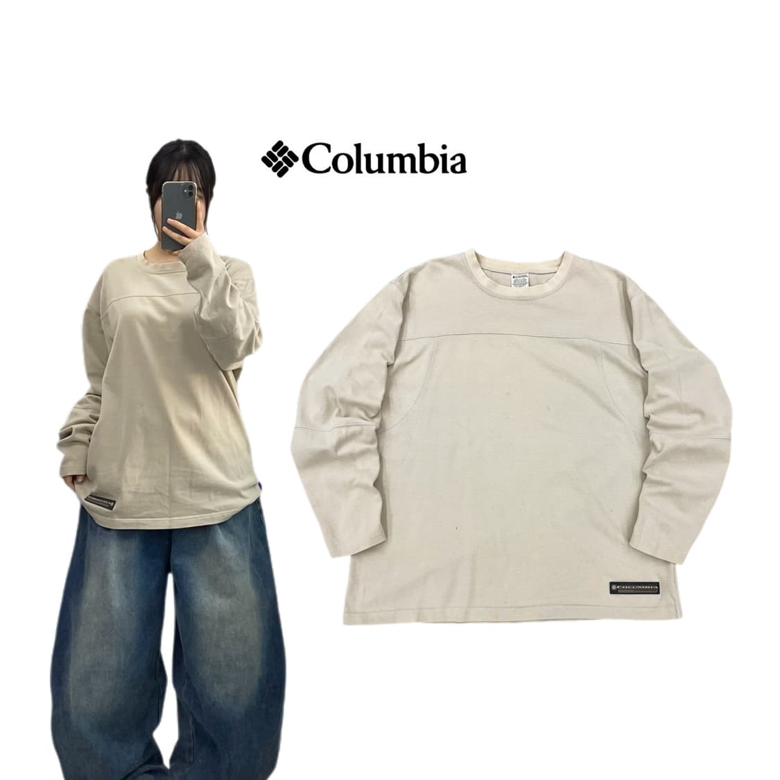 컬럼비아 00s 올드스쿨 롱슬리브 상품이미지1