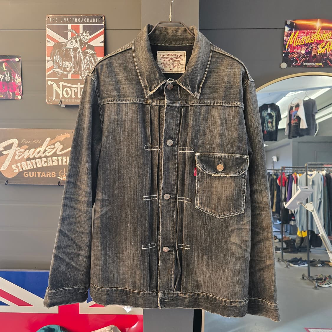 00's 리바이스 데님 트러커 자켓 상품이미지1