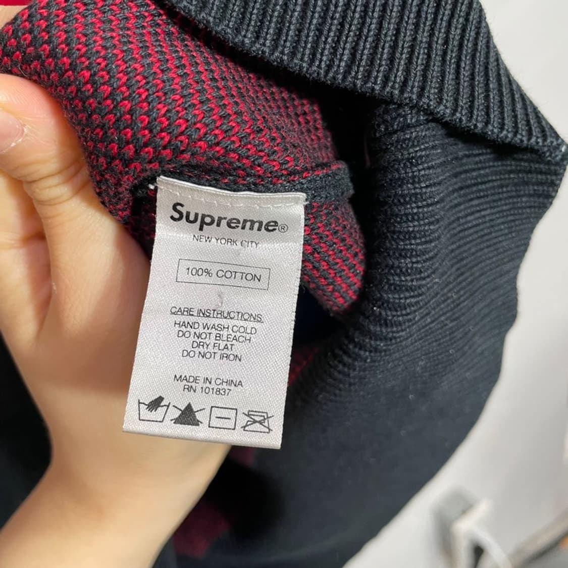 슈프림 레터링 니트 상품이미지8