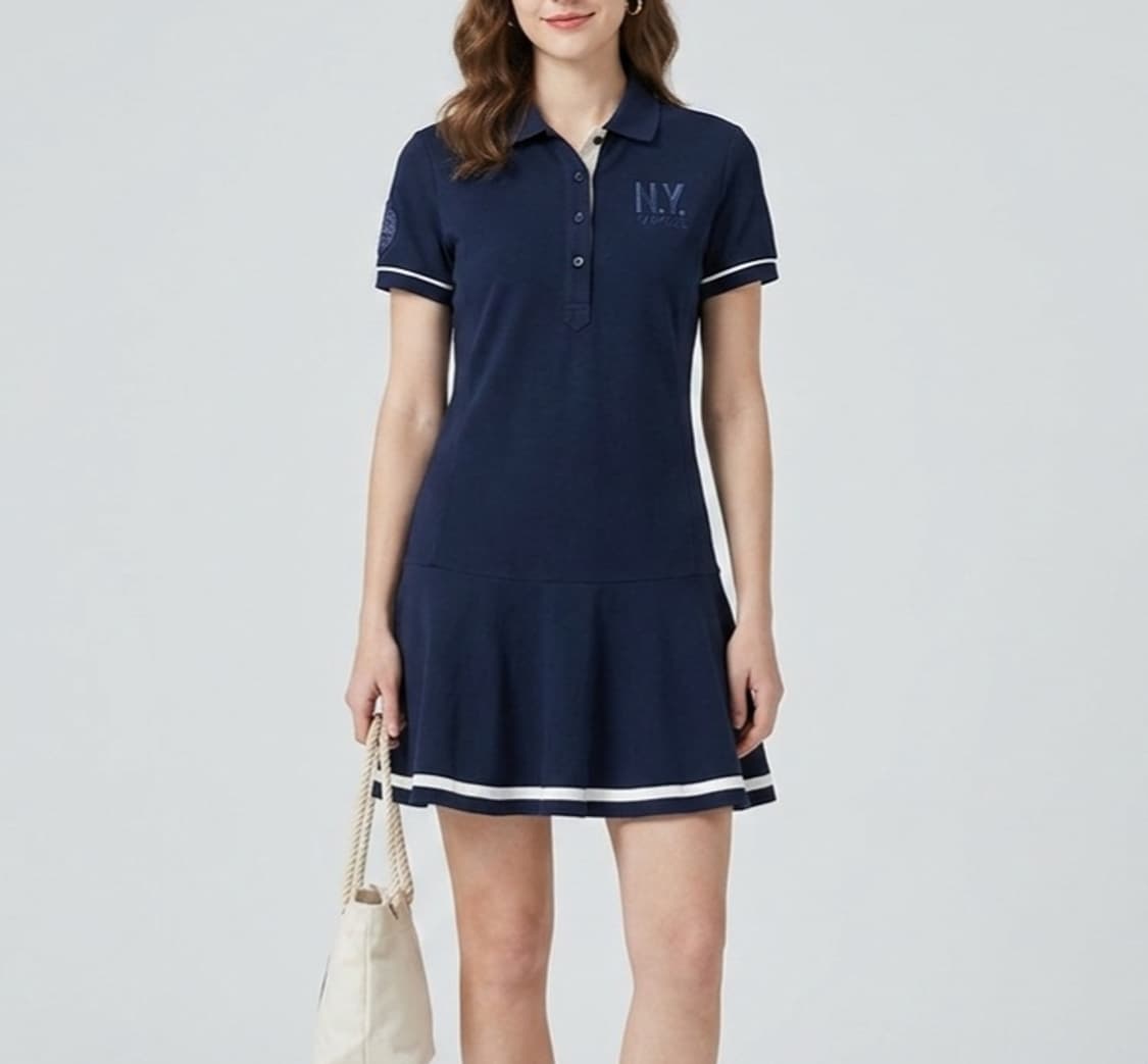 [90]MLB 뉴욕양키즈 카라 원피스 상품이미지1