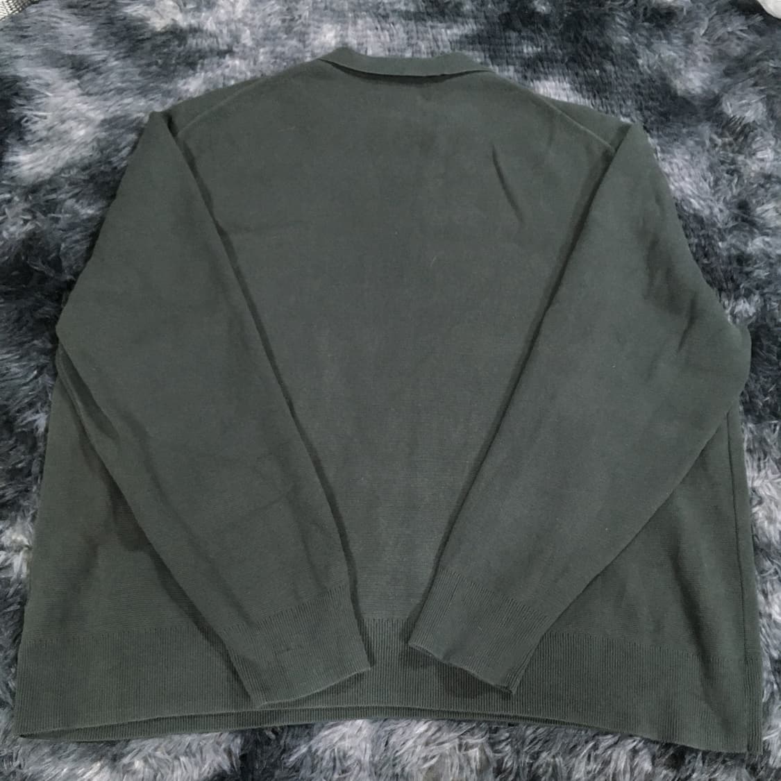 투티/A9 COS RELAXED PK 긴팔 카라 딥카키 헨리넥 미니멀 상품이미지7