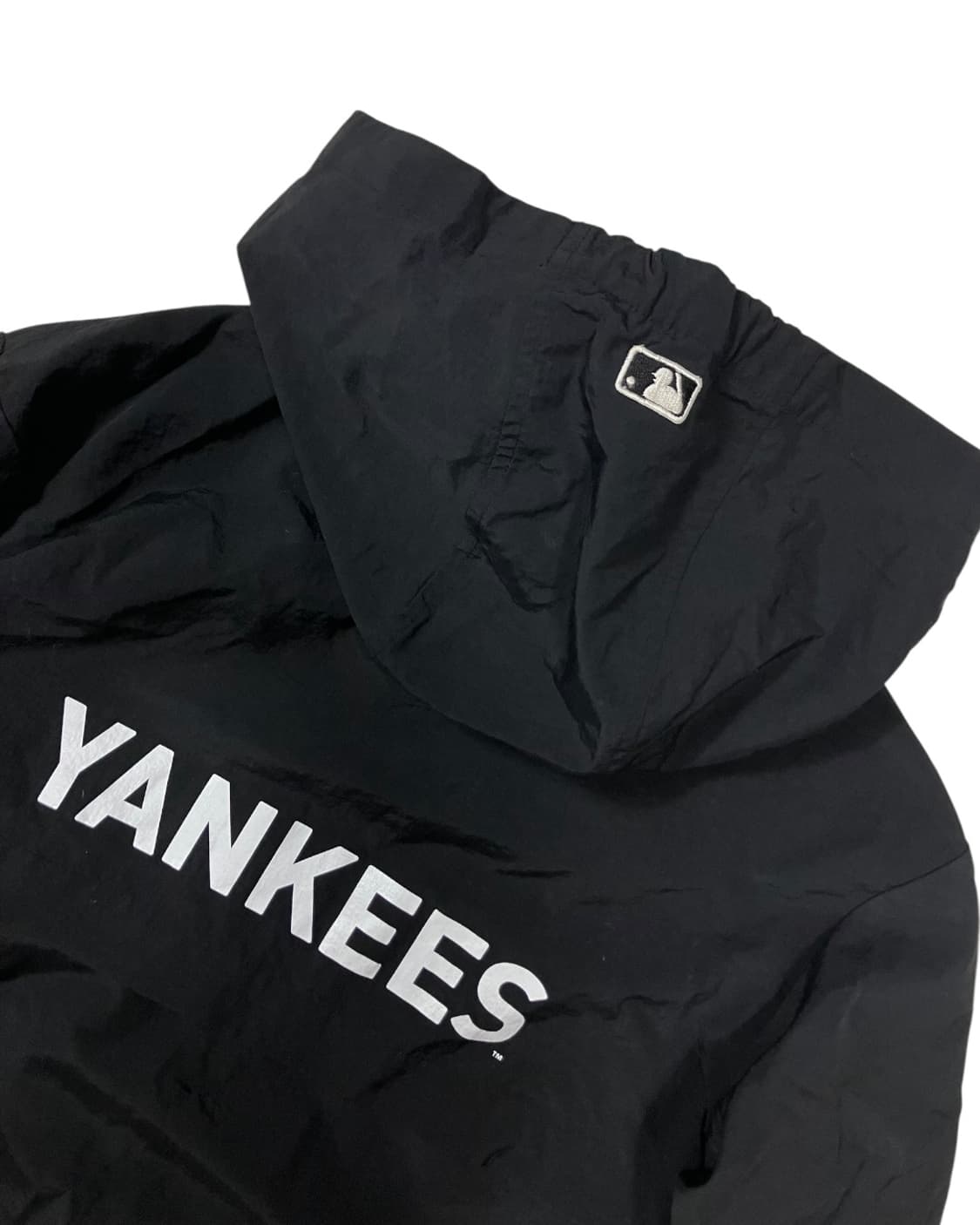 MLB 뉴욕 양키스 블랙 후드 바람막이 자켓 100 상품이미지4