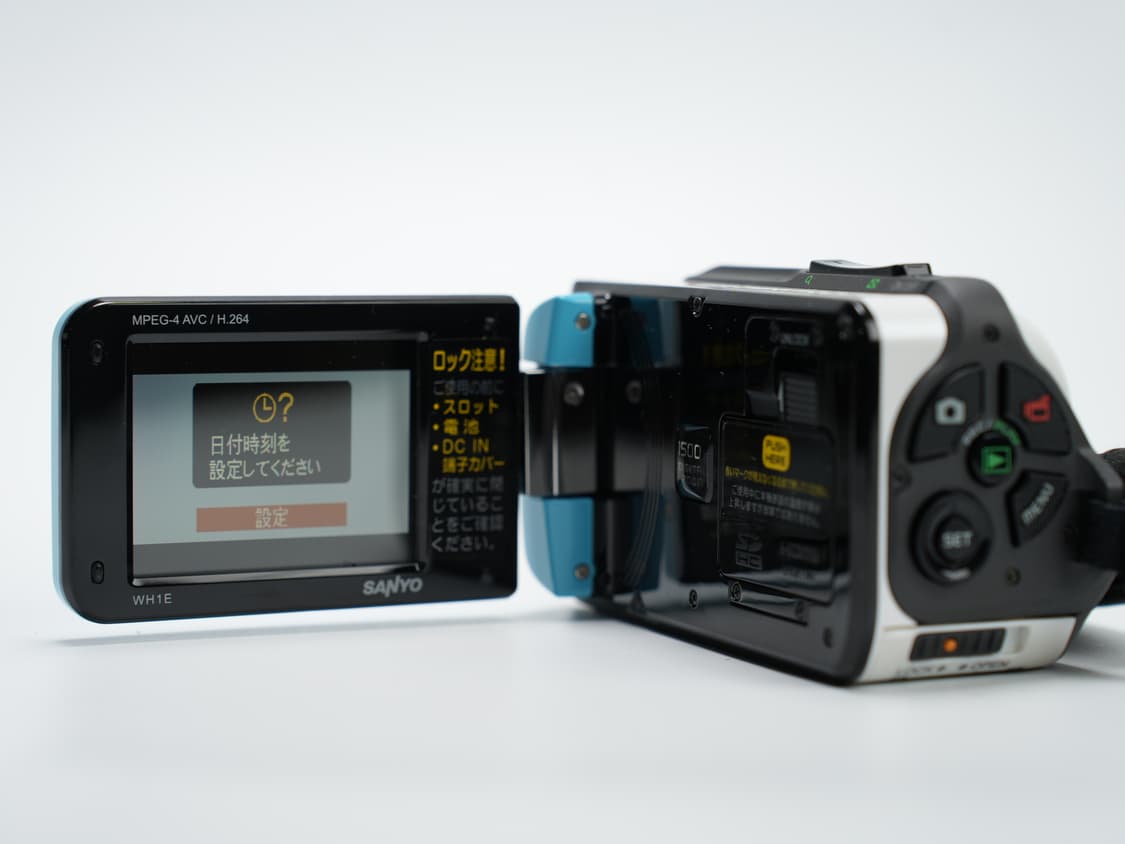 산요작티 sanyo xacti wh1 빈티지 캠코더 상품이미지4