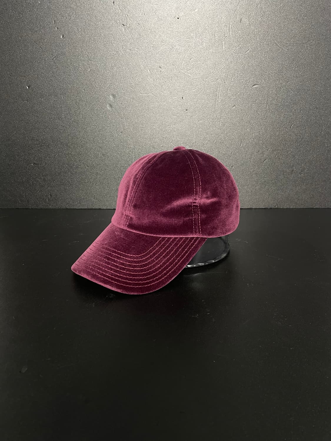 [F] 비이커 BEAKER 벨벳 볼캡 모자 상품이미지1